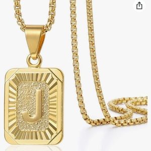 Initial Pendant Necklace